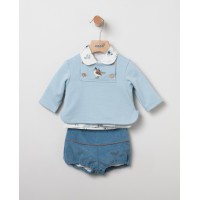 CONJUNTO BEBE TRES PIEZAS,GUGGOS